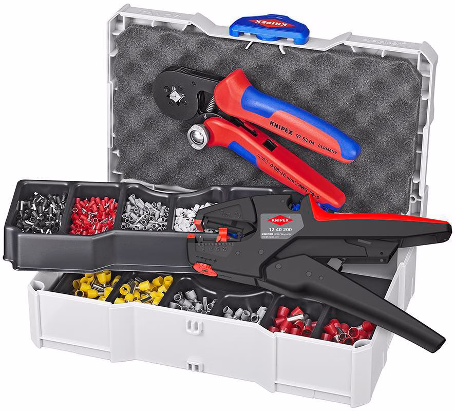Aderendhülsensortiment im Systainer KNIPEX