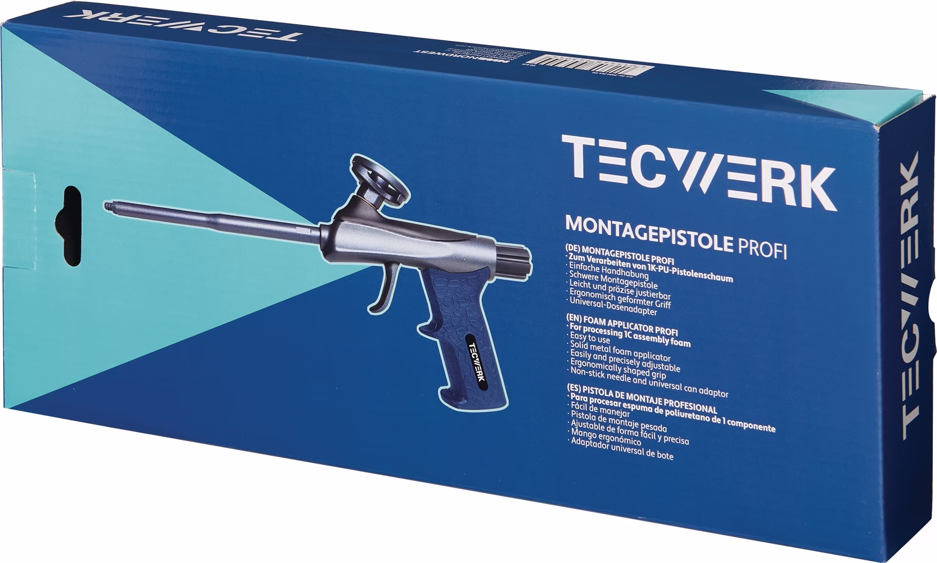 1K-Montagepistole Profi Metall f.1K-PU-Pistolenschäume