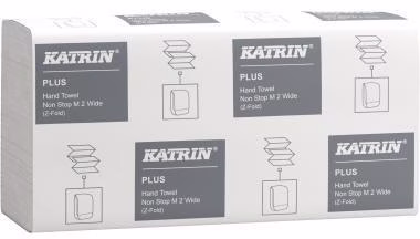 Papierhandtuch Plus Non Stop M2 wide 61587 2lg. ws 2.400Bl.