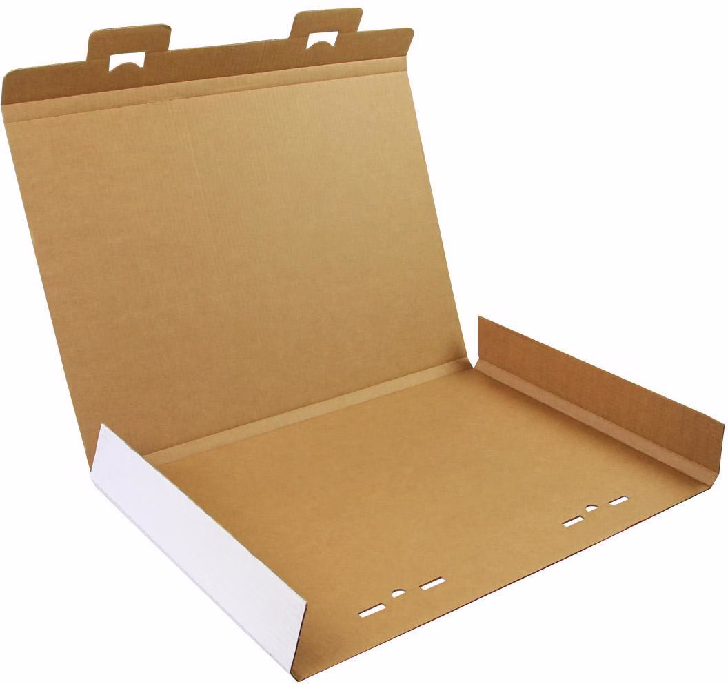 Kalenderverpackung 1-wellig Maße 605x427x15mm A2 Qualität 1.3B weiß