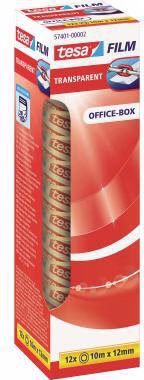 Klebefilm tesafilm 57401-00002 12mmx10m tr 12 St./Pack.