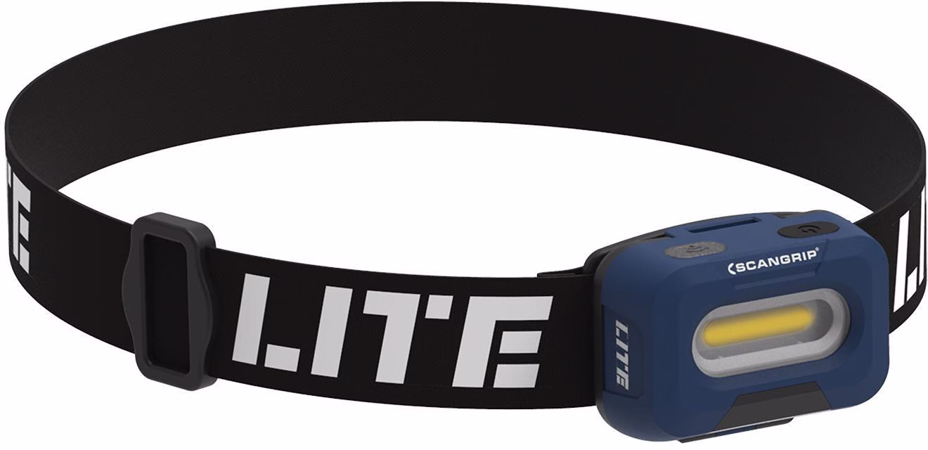 LED-Kopfleuchte HEAD LITE A 1,5 V f.Batterien 3xAAA Micro