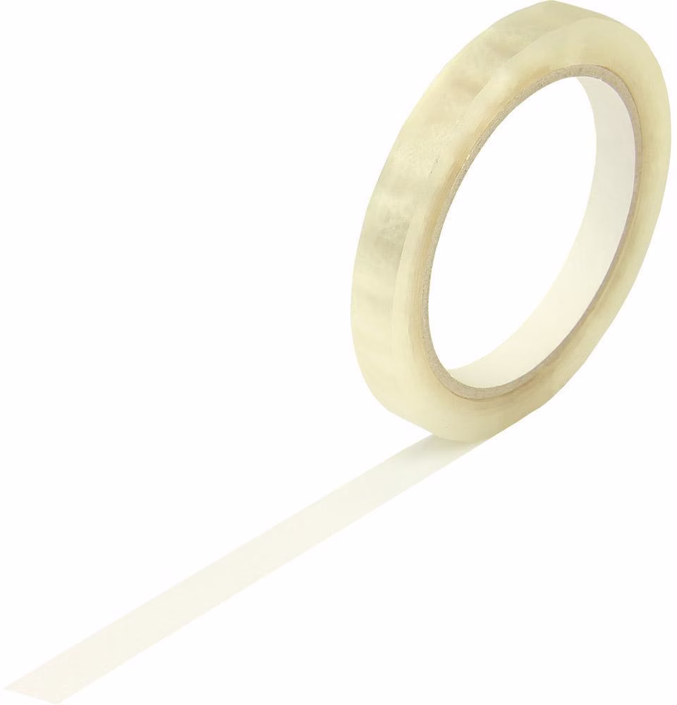 Klebeband monta 610 Breite 12mm Länge 66m 48µ PP hochtransparent leise