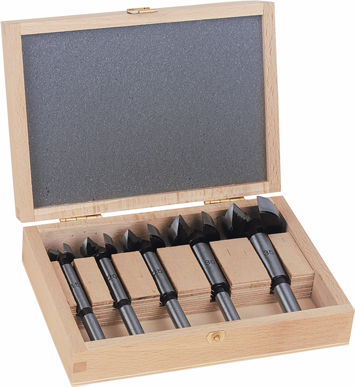 Forstnerbohrersatz Type 0310 5-tlg.D.15,20,25,30,35mm