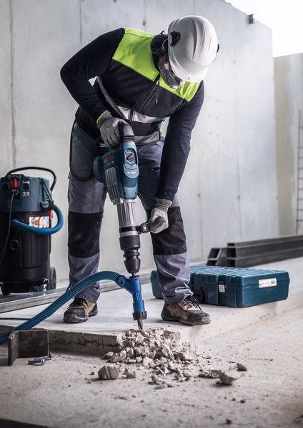 Flachmeißel-Adapter EXPERT SDS Clean max Gesamt-L.400mm Meißelschneide 25mm