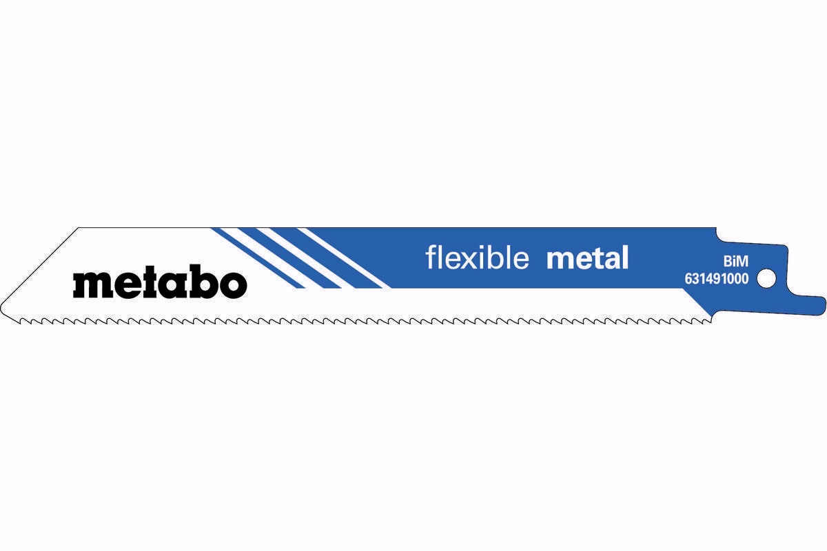 Säbelsägeblätter flexible L.150mm Dicke 0,9mm Zahnteilung1,8mm BiMetall/14TPI