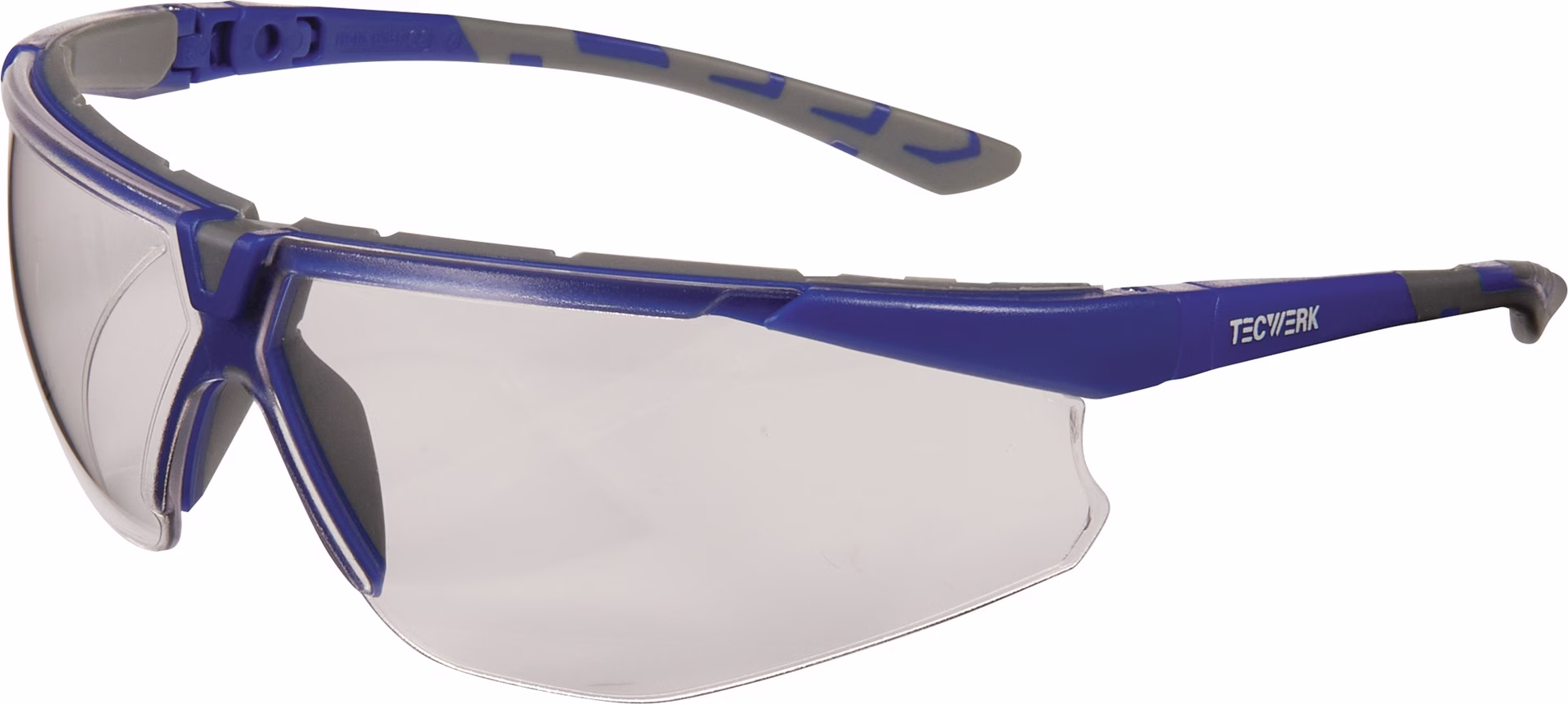 Schutzbrille Daylight Flex EN 166,EN 170 Bügel grau/blau,Scheibe klar PC