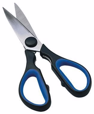 Allzweckschere 97985 21cm edelstahl blau/schwarz