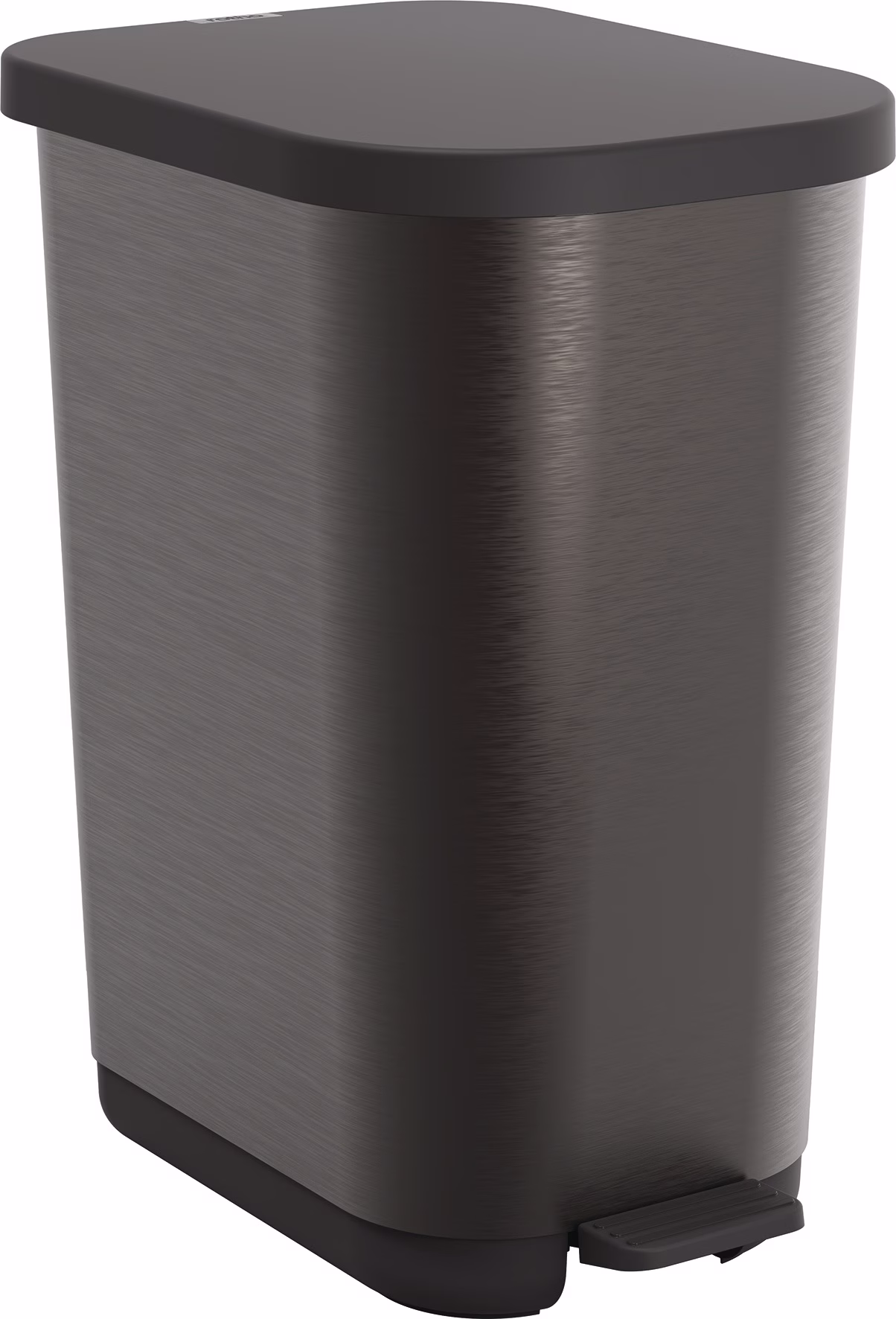 Tretabfallsammler RIBO 35l H513xT285mm Ku.graphit