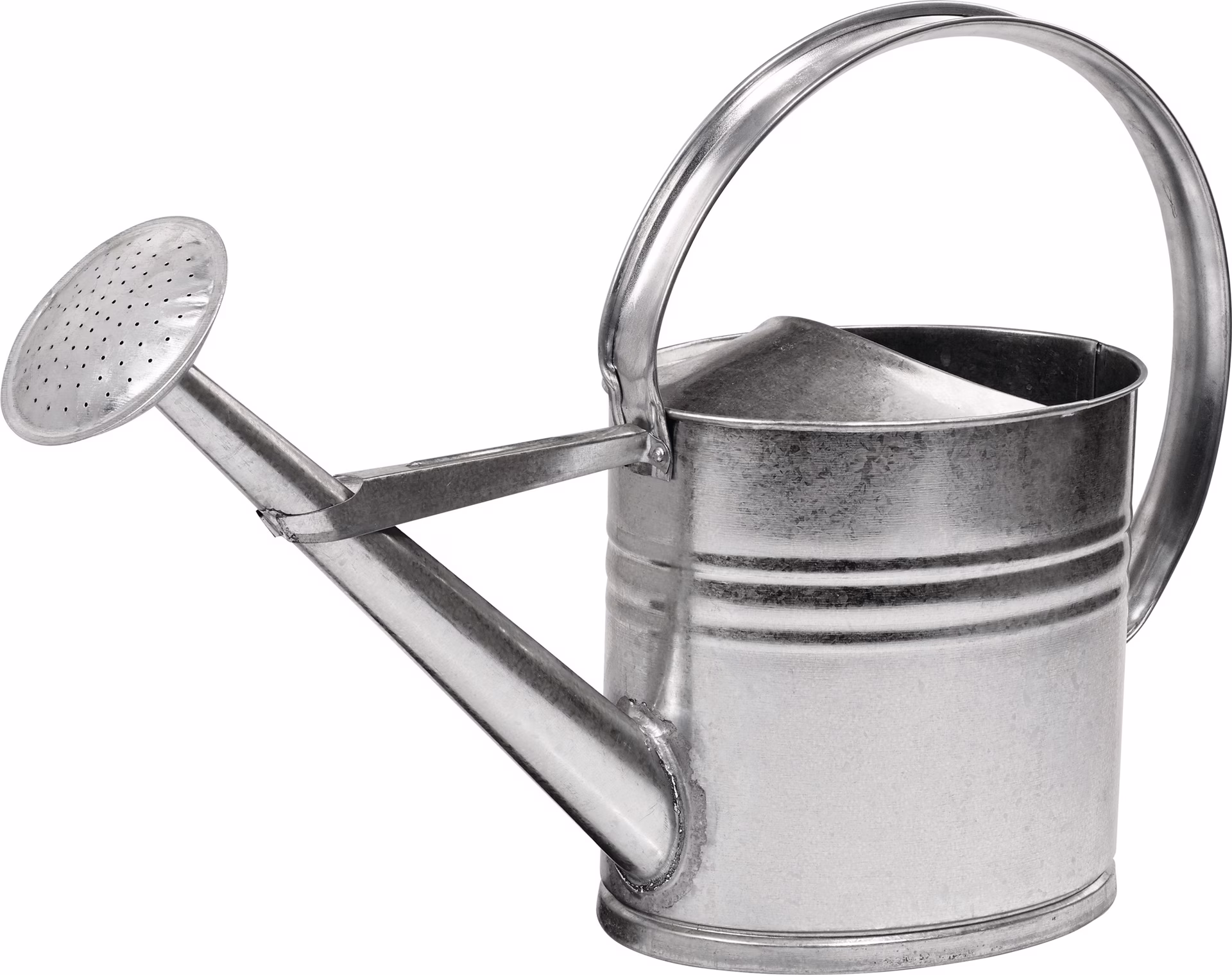 Gießkanne 10l silber MET verz.