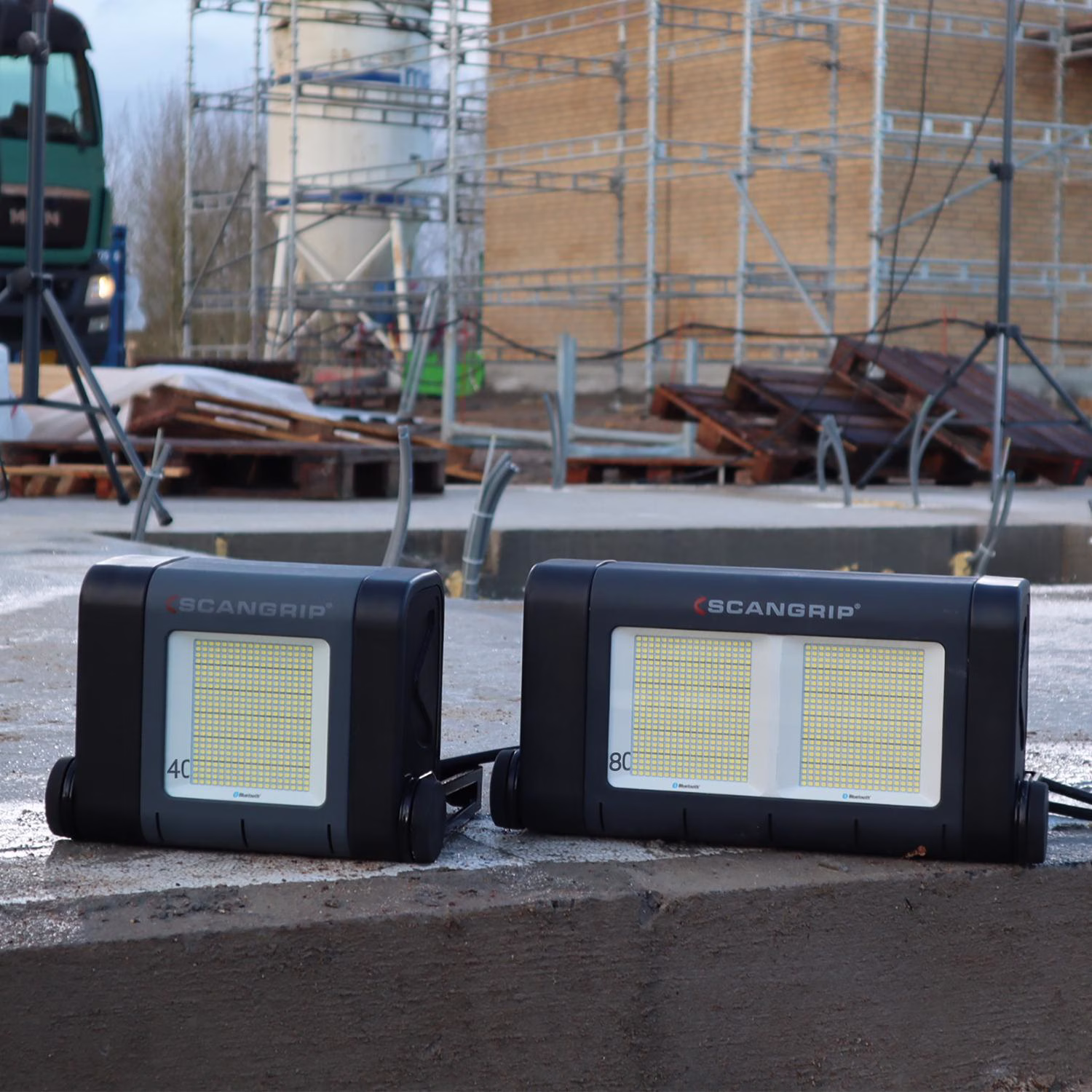 LED-Strahler SITE LIGHT 80 630 W 20000-80000 lm 10m H07RN-F 3x1,5mm²