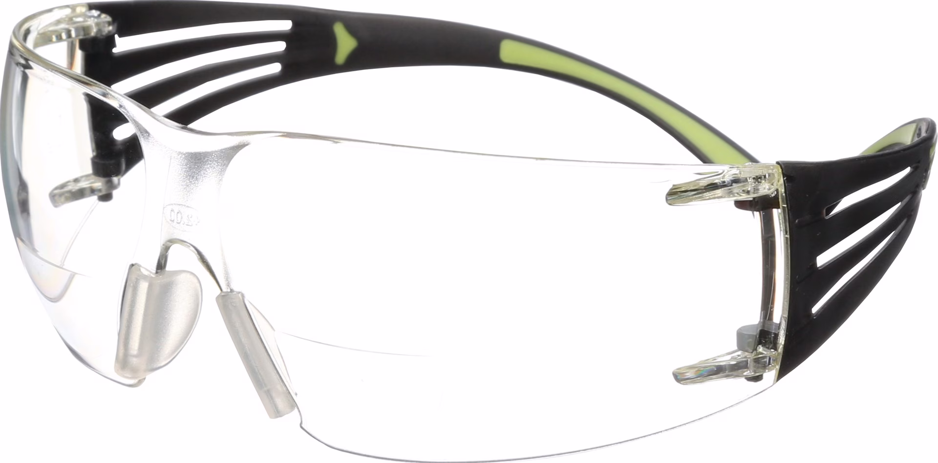 Schutzbrille Reader SecureFit™ 400 EN 166,170 Bügel grün,Scheibe klar