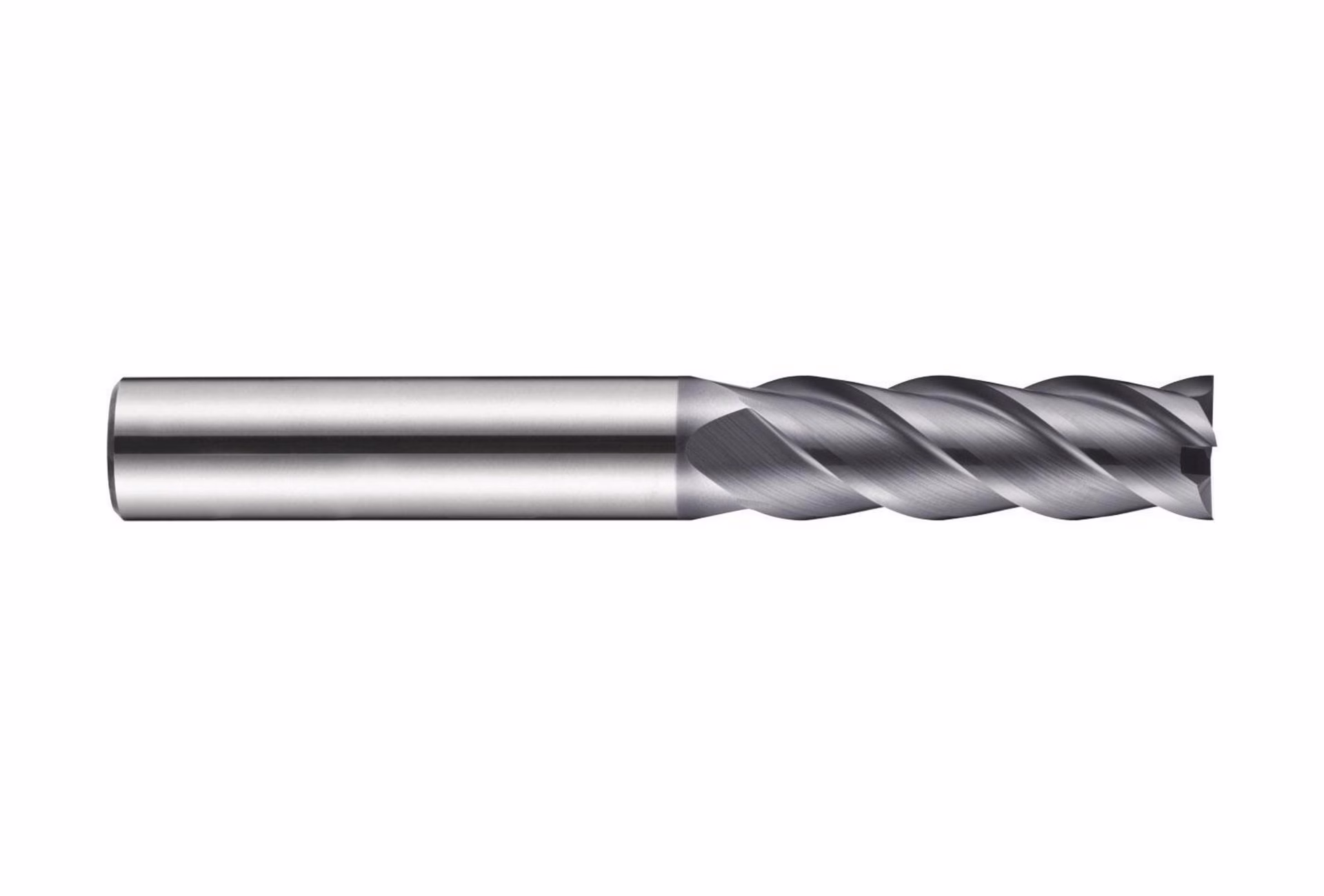 Schaftfräser S717 D.3mm Gesamt-L.60mm Schneiden-L.19mm HM AlCrN 40Grad Z.4