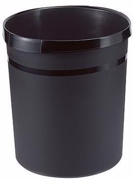 Papierkorb GRIP 18190-13 18Liter Kunststoff schwarz