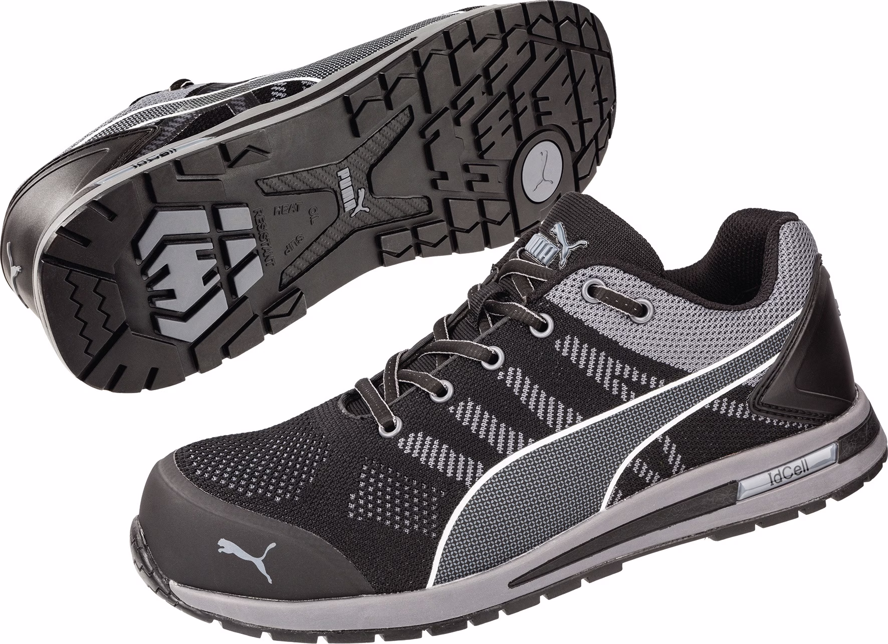 Sicherheitsschuh Elevate Knit BLACK LOW W.11 schwarz/grau S1PS ESD HRO SR
