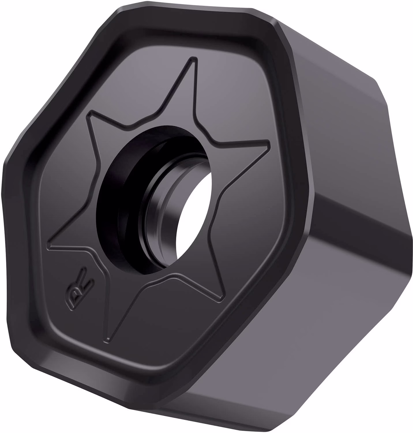 Fräswendeschneidplatte ISO HNGX 0906ANSN-R:8215 D. 4,9mm PVD beschichtet