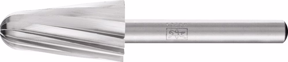 Frässtift L1630 D.16mm Kopf-L.30mm Schaft-D.6mm HSS Verz.ALU PFERD