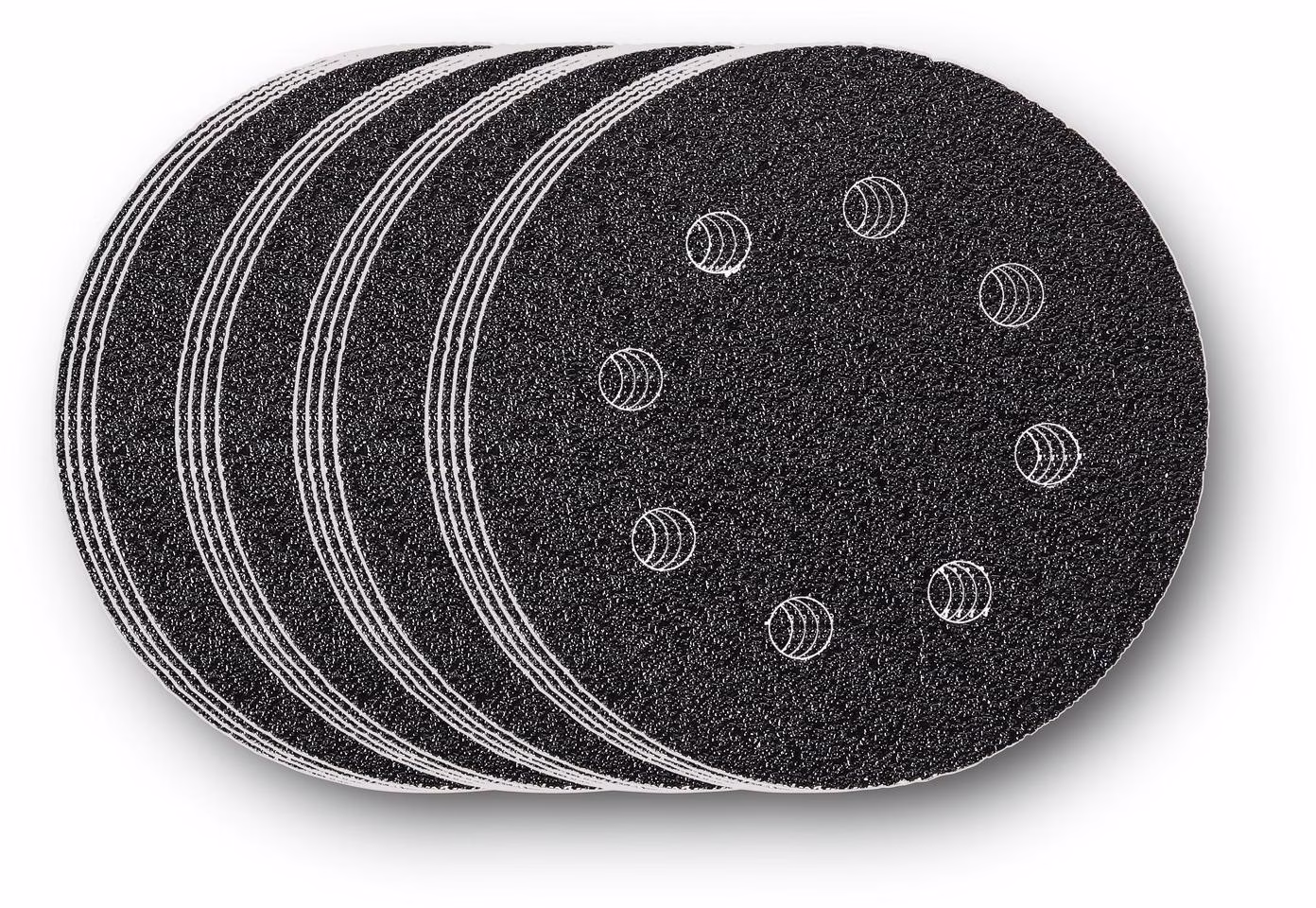 Haftschleifscheiben-Set 115mm K.60,80,120,180