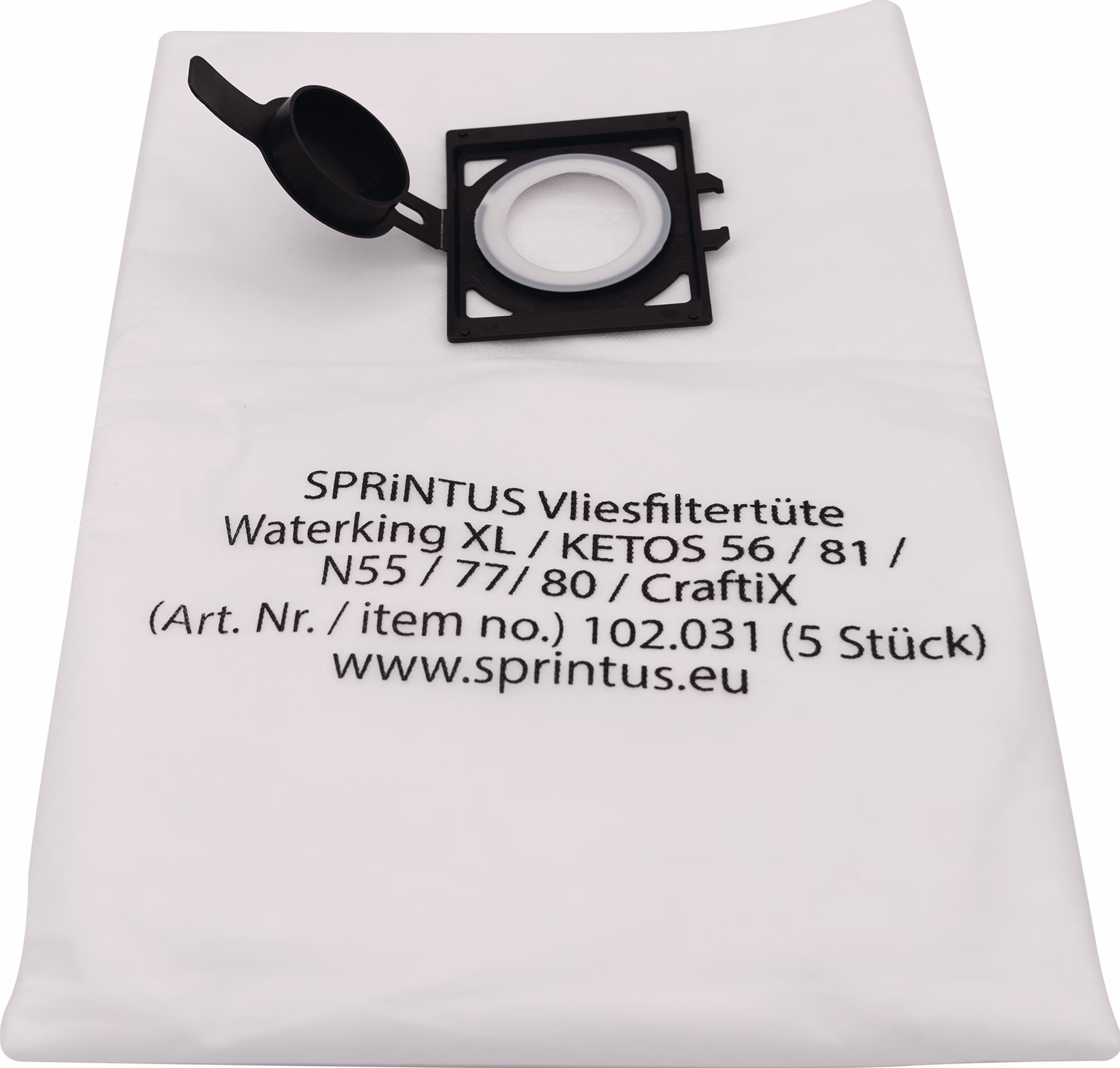 Vliesfilterbeutel f.N55,Waterking XL,Ketos 56 5 St