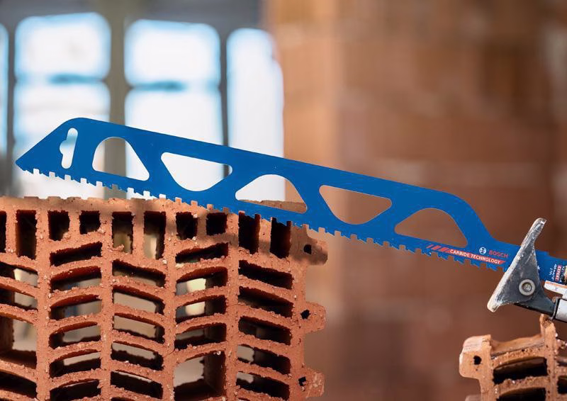 Säbelsägeblatt Expert Hollow Brick L.240mm B.23mm TPI 2 12,7mm 1 St./Karte
