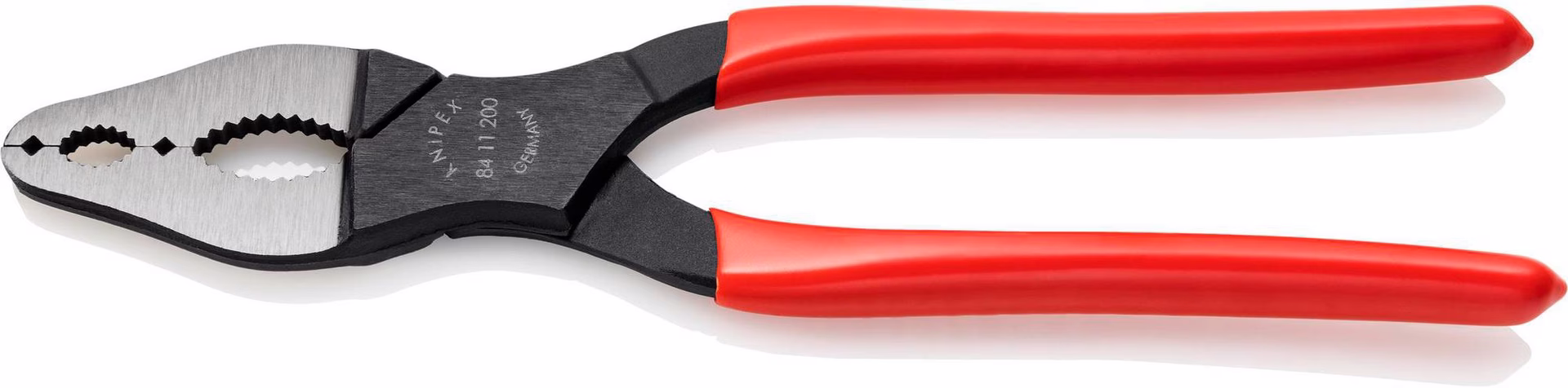 Fahrzeugkonuszange Gesamt-L.200mm Form 1 pol.Ku.-Überzug