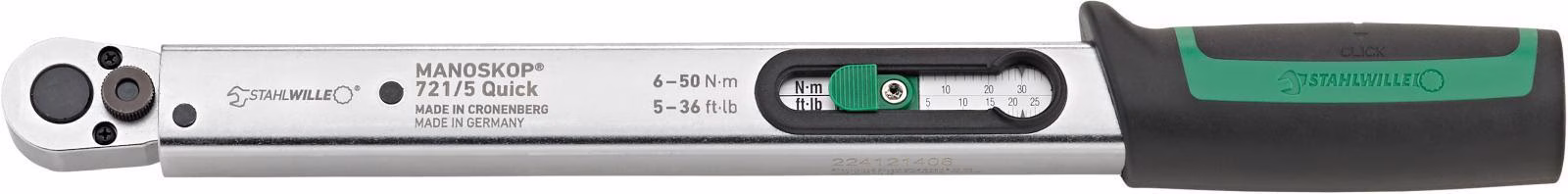 Drehmomentschlüssel 721/5 Quick 3/8 Zoll 6-50 Nm