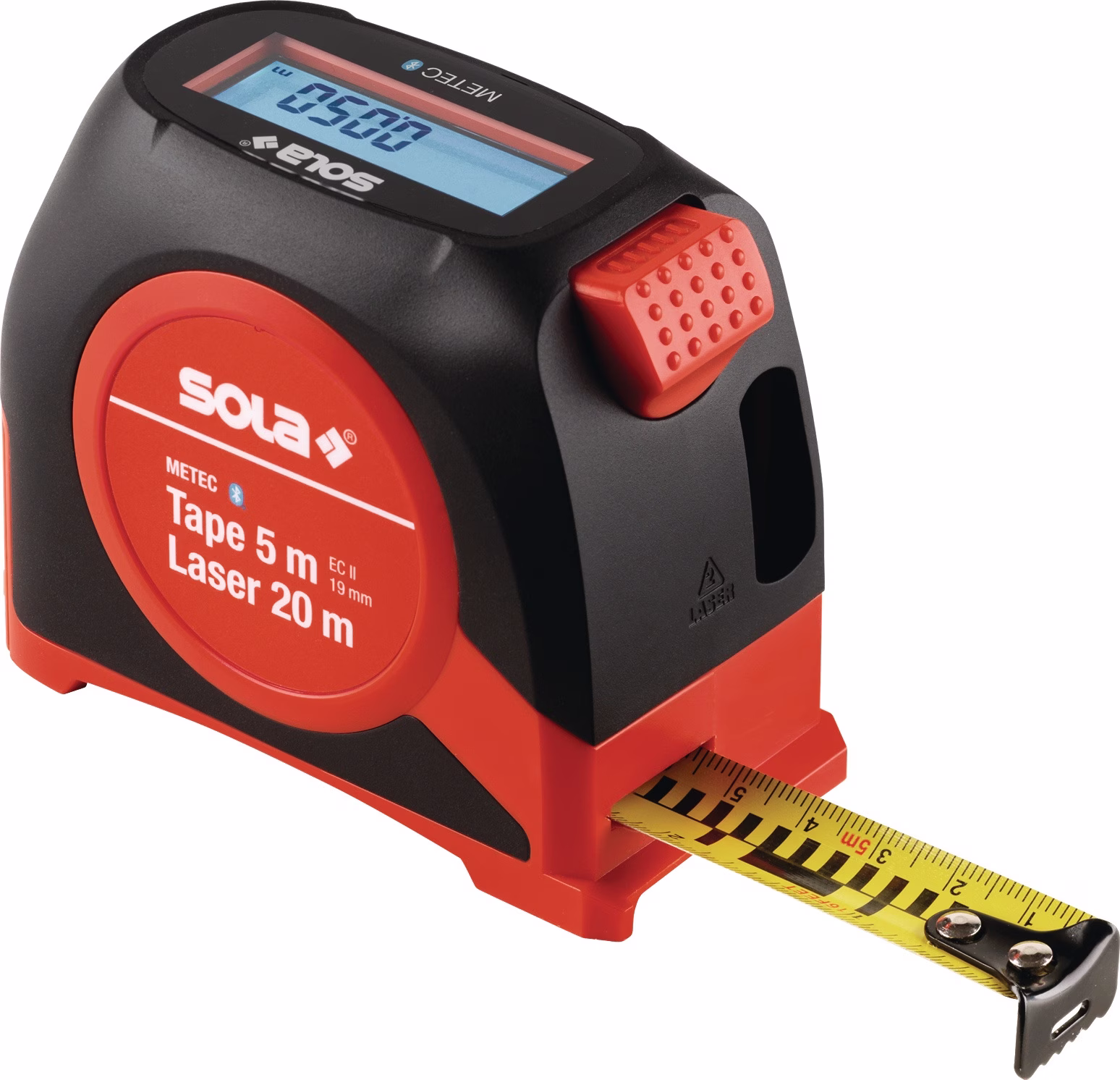 Rollbandmaß METEC 0,05-20m ± 2mm IP54