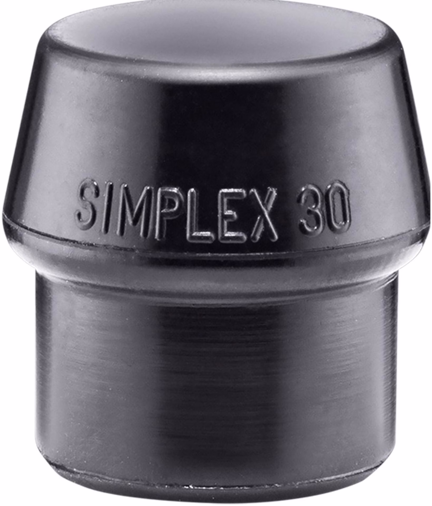 Schonhammerkopf SIMPLEX Kopf-Ø 30mm Gum.schwarz mittelh