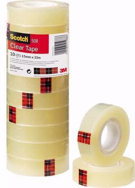 Klebefilm 508 5081533 15mmx33m tr 10 St./Pack.