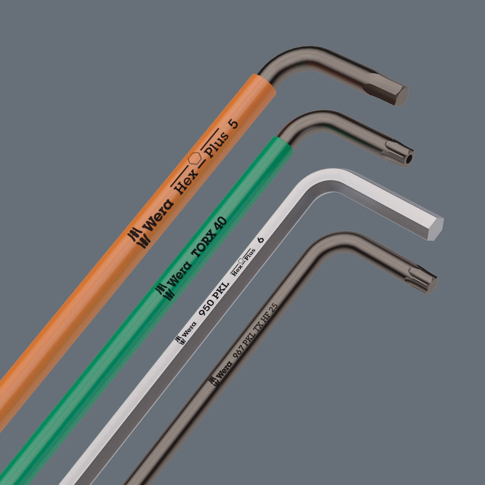 Winkelschraubendrehersatz 950/13 Hex-Plus Imperial 1 13-tlg.zöllig
