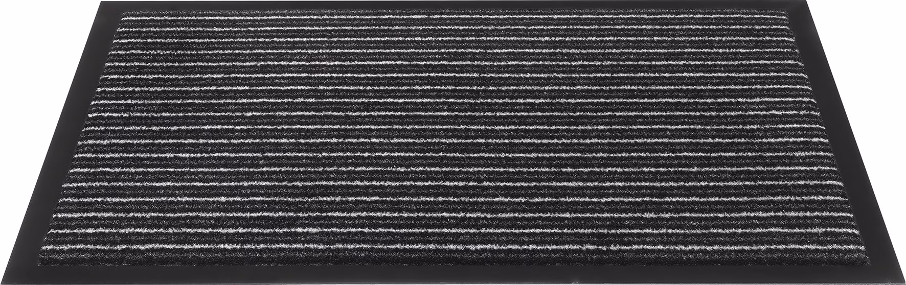 Fußmatte gestreift anthrazit PP L400xB600xS5mm