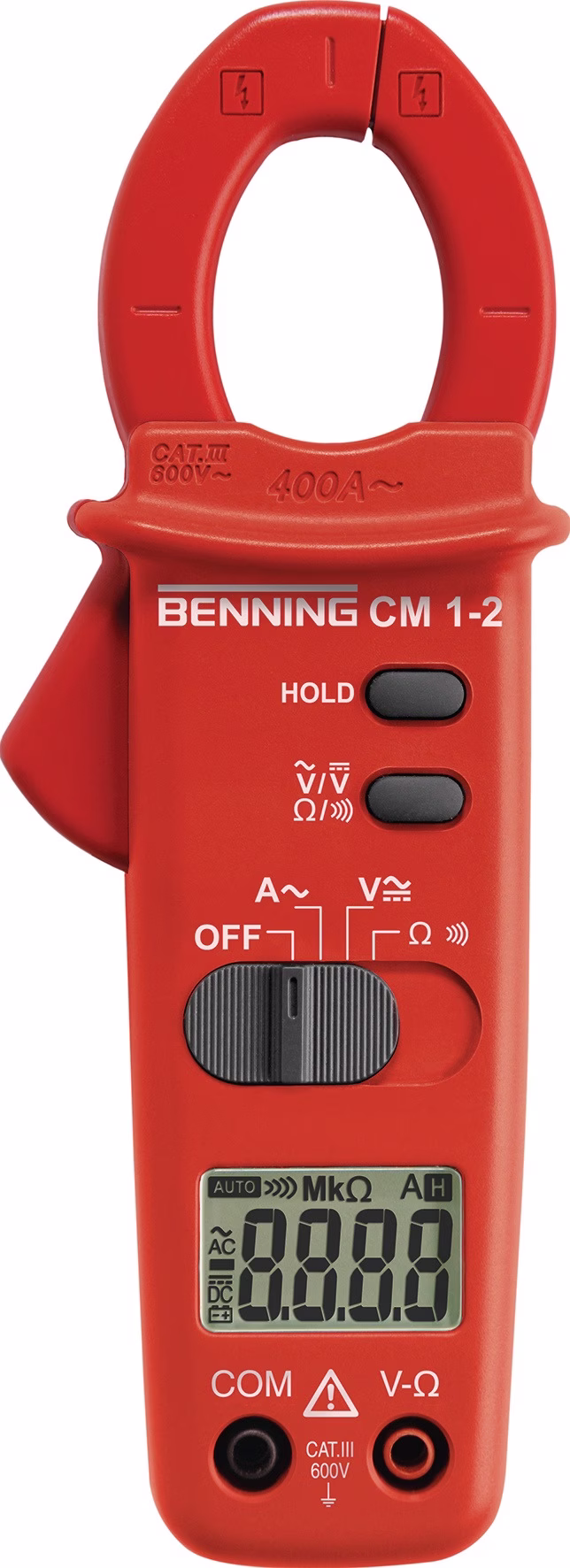 Stromzangenmultimeter CM 1-2 0,1 A-400 A CAT III 600 V