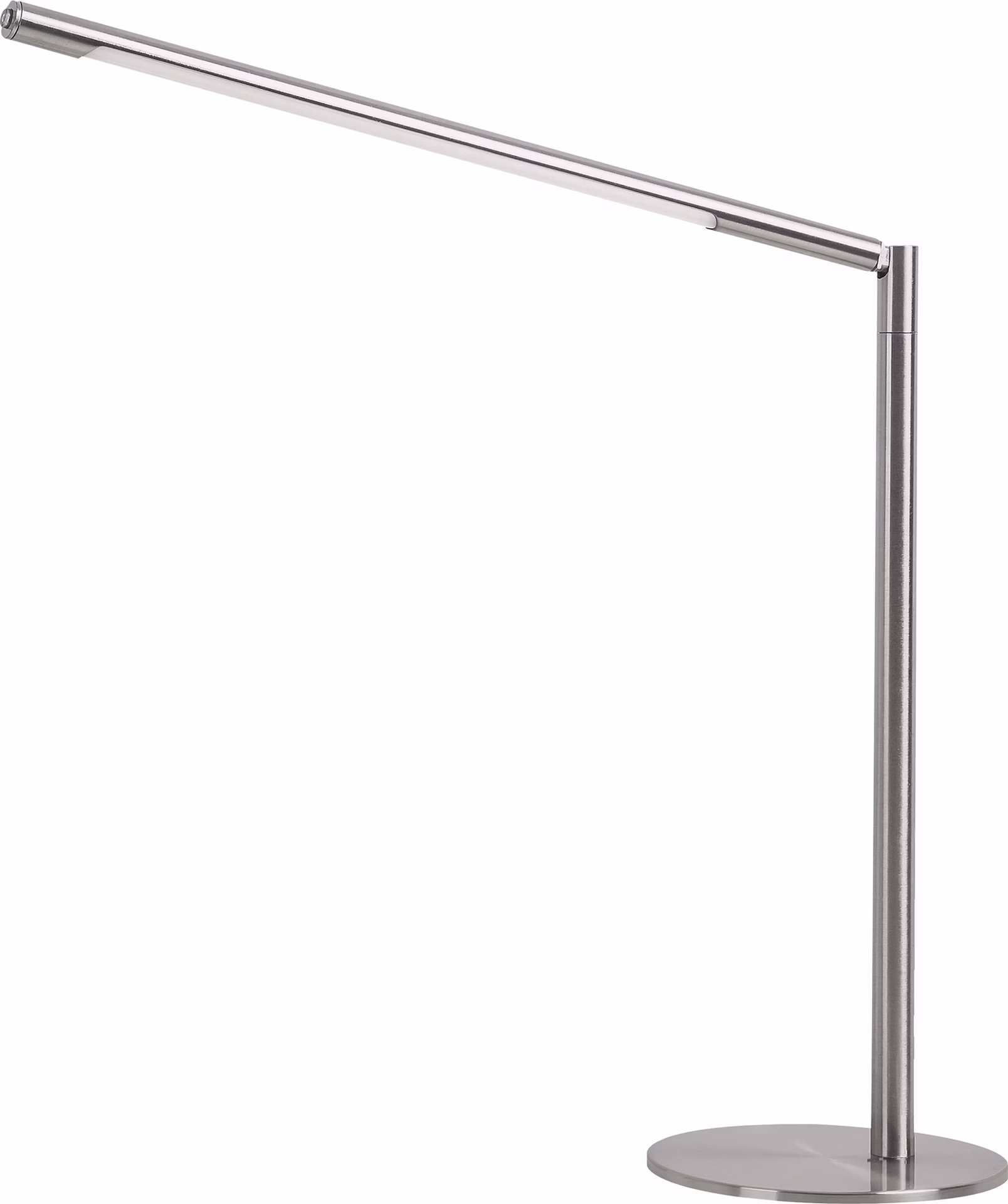 Schreibtischleuchte Aura silber H.max.420mm Standfuß m.LED