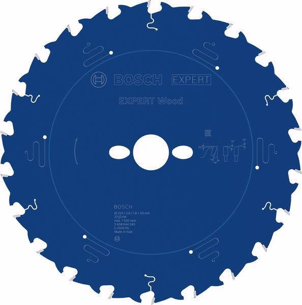 Kreissägeblatt Expert for Wood AD 254mm WZ Bohr.30mm Schnitt-B.2,6mm