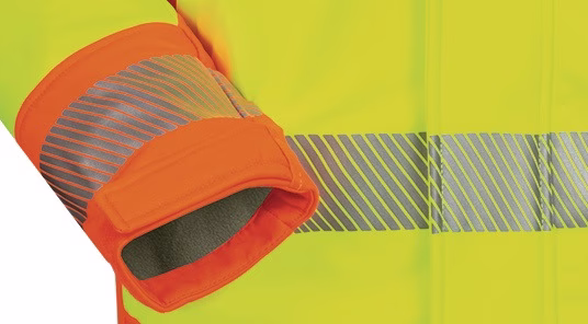 Warnschutzsoftshelljacke Rickmer Gr.M gelb/orange