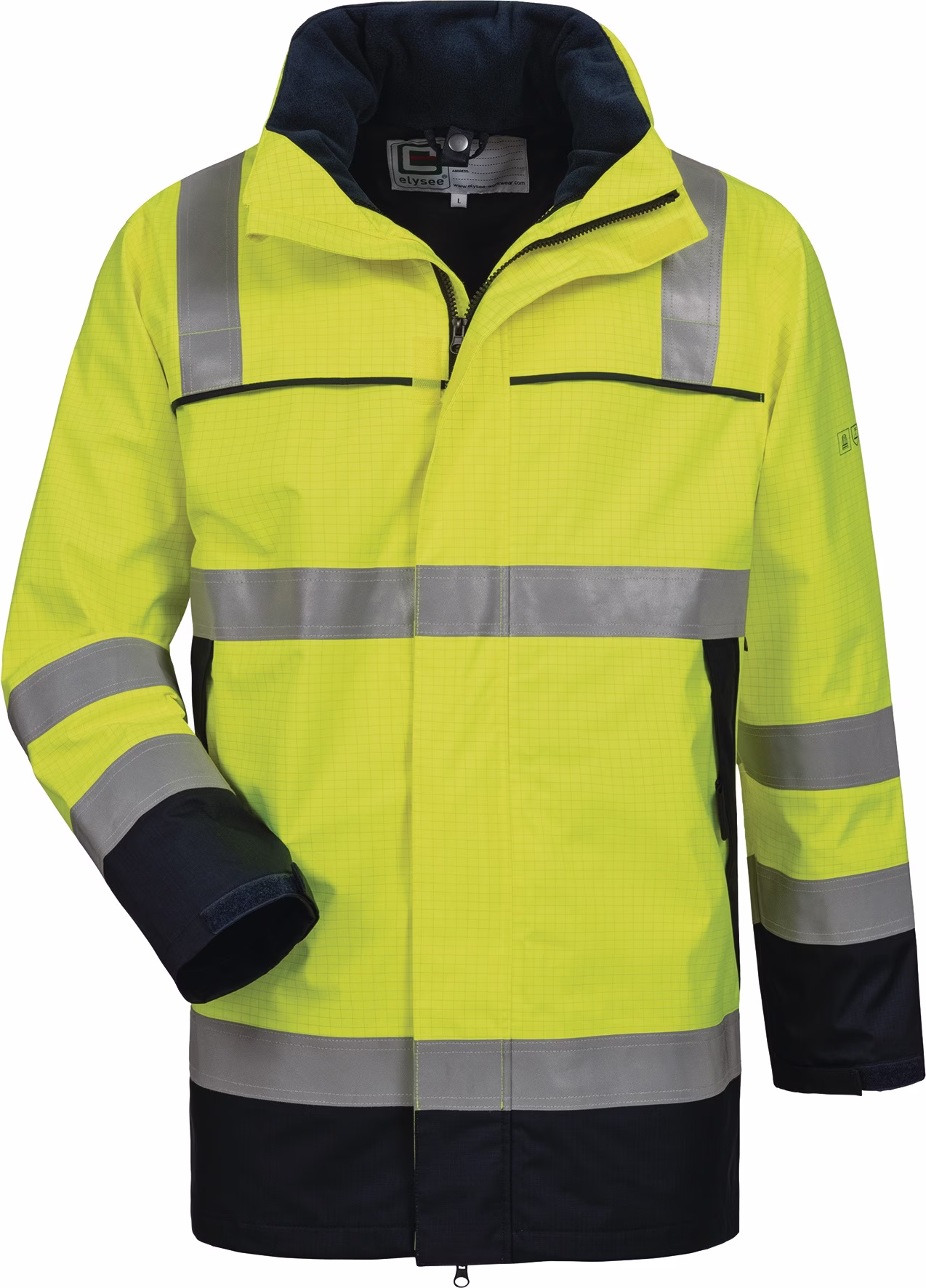 Multinorm-Parka Toivo Gr.XXL gelb/marine