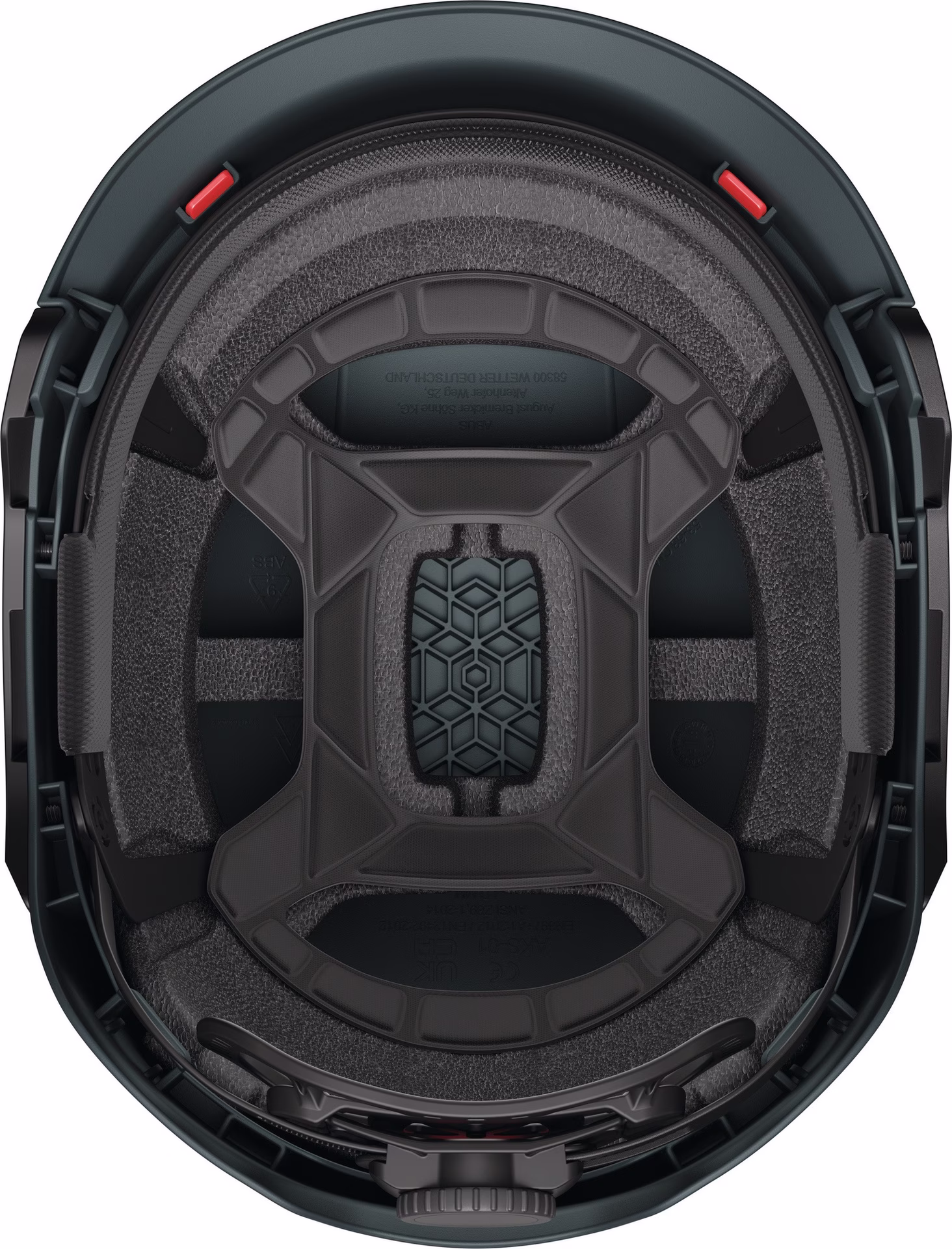 Industriekletterhelm Spector titan ABS-Außenschale,EPS-Innenschale