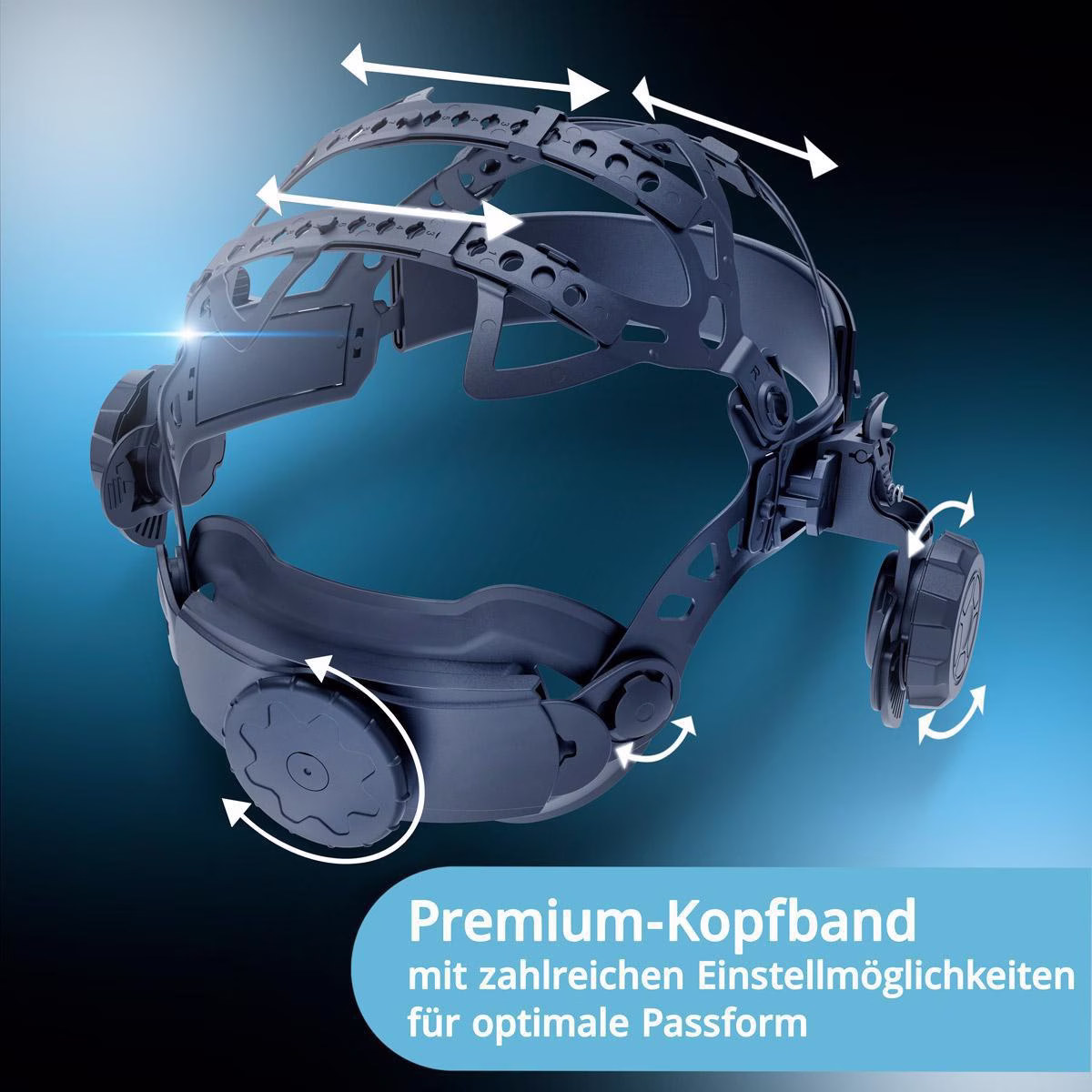 Schweißerschutzhelm TITAN 3-in-1