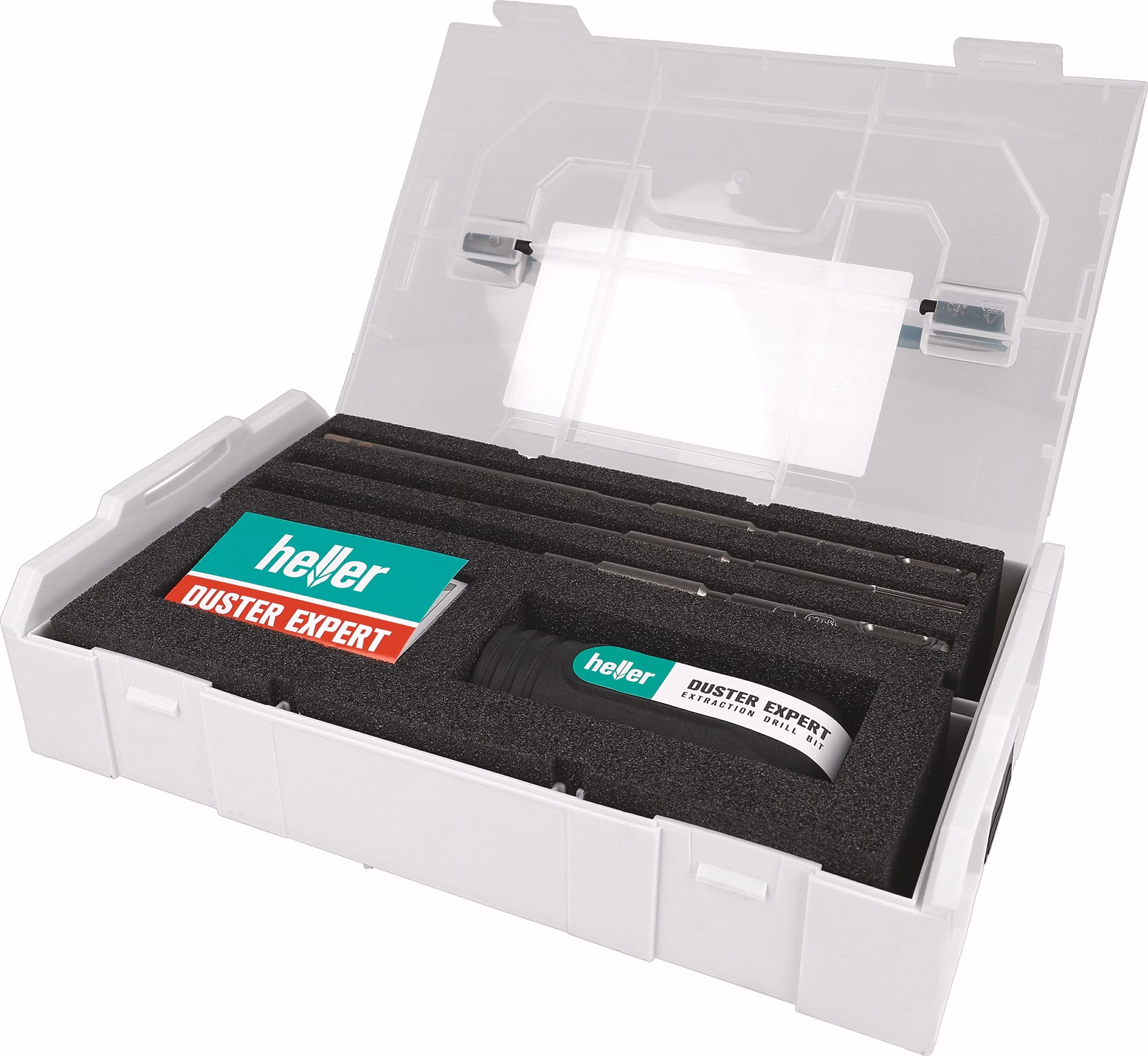 Absaugbohrersatz Duster Expert 3-tlg.SDS-plus Ku.-Box