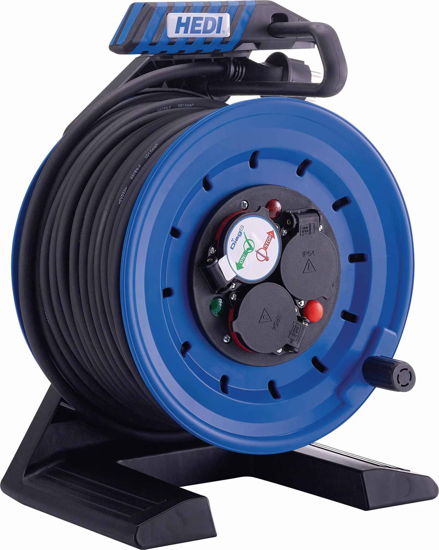 Kabeltrommel Gen 7 Companion H07RN-F 3x1,5mm² 250mm 3 Schutzkon.steckd.