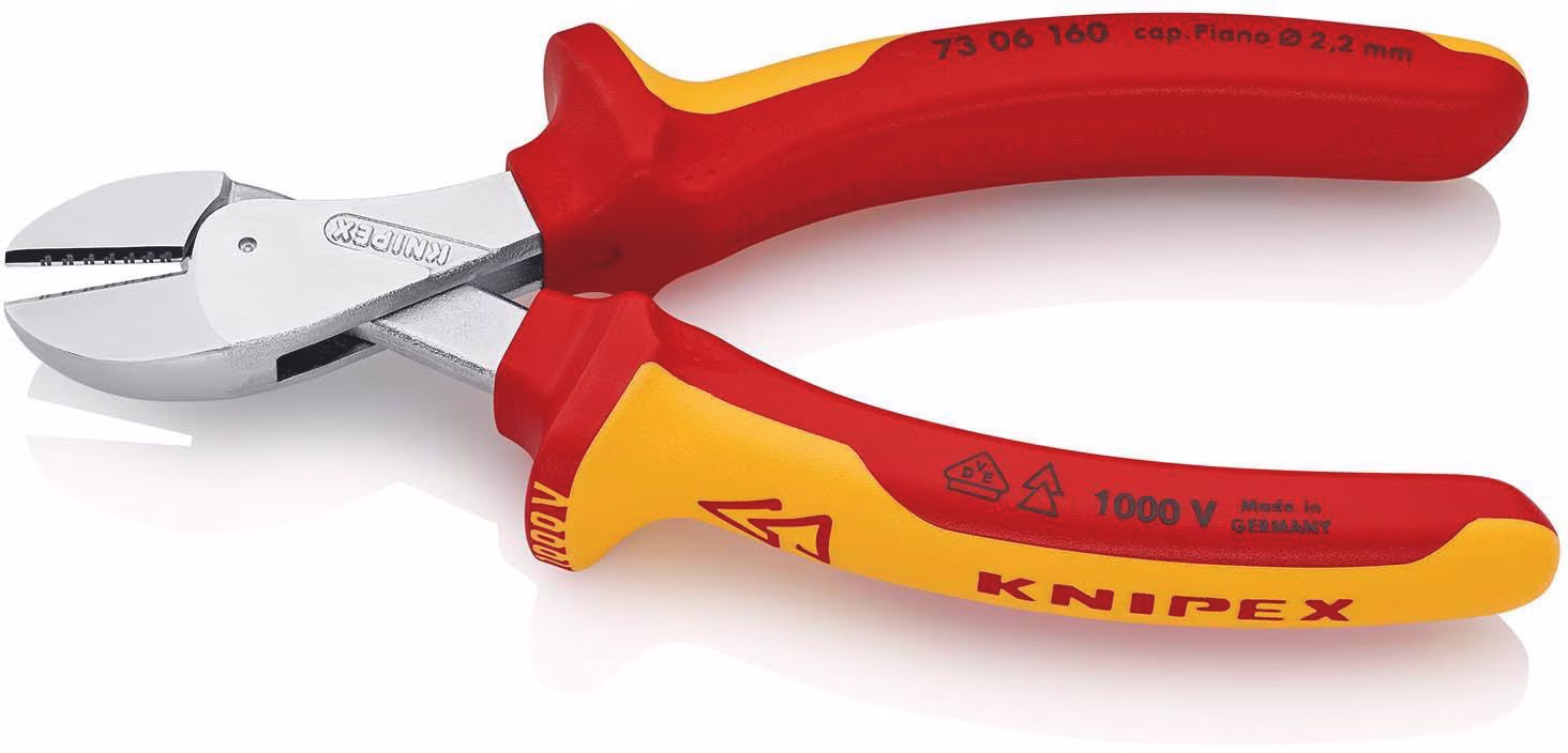 Kompaktseitenschneider X-Cut® L.160mm VDE Mehrkomp.-Hüllen VDE