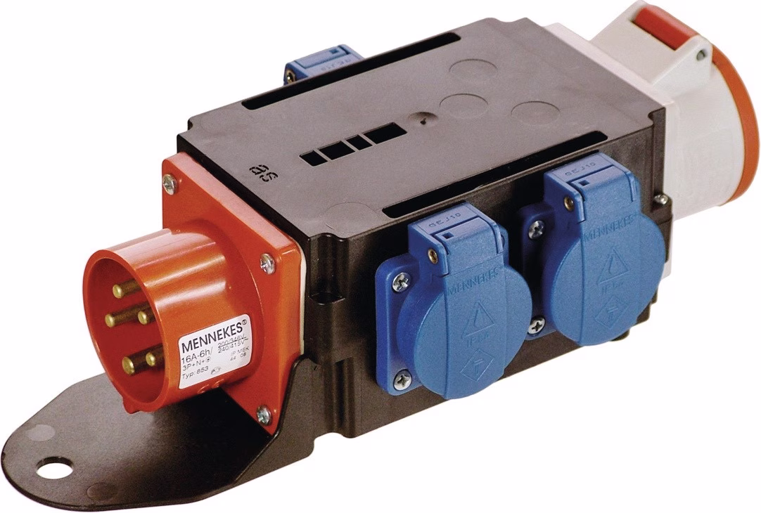 CEE-Adapter MIXO 1xCEE-Stecker A,5-polig IP44