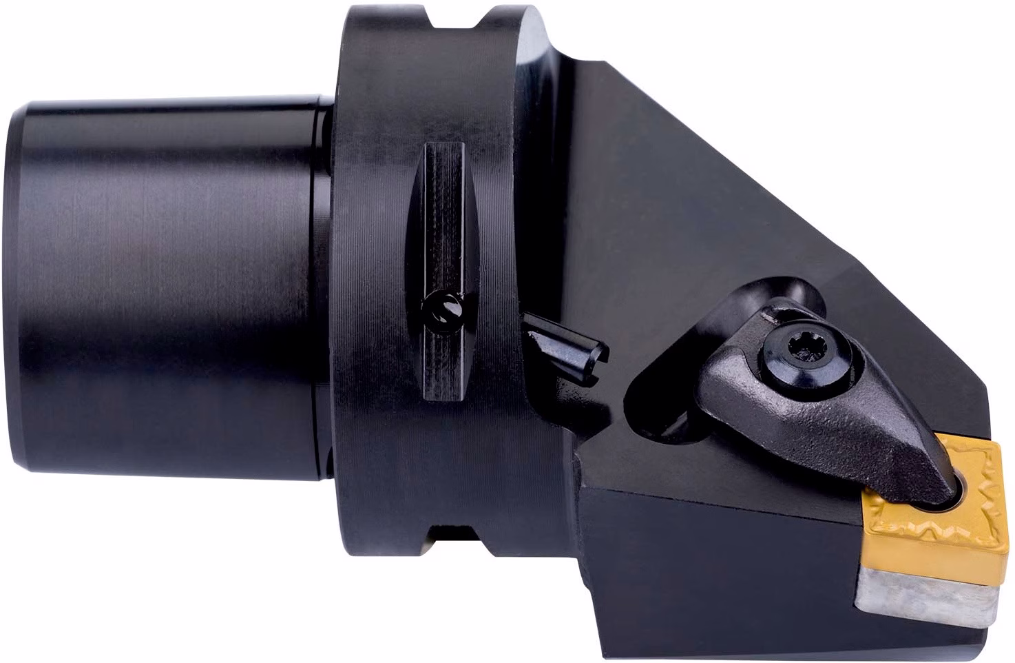 Klemmhalter ISO C6-DCLNL-45065-12 D.63mm m. Polygonkupplung Linkslauf