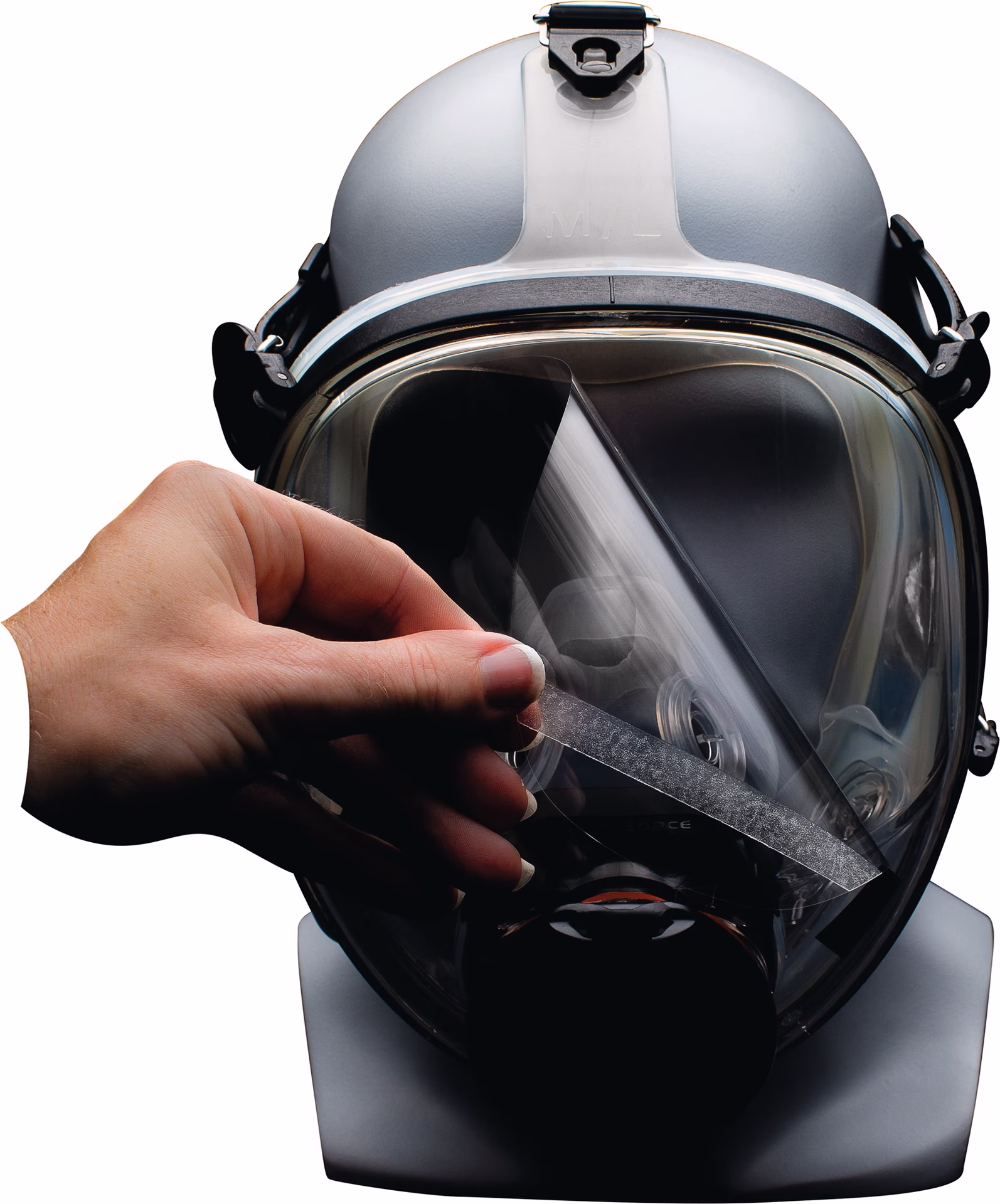 Visierschutzfolie PAF-1018 Anti-Kratz-Folie 10 St./Packung