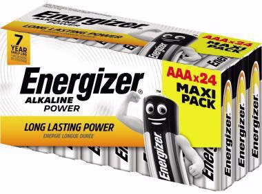 Batterie Alkaline Power E303271700 AAA 24 St./Pack.