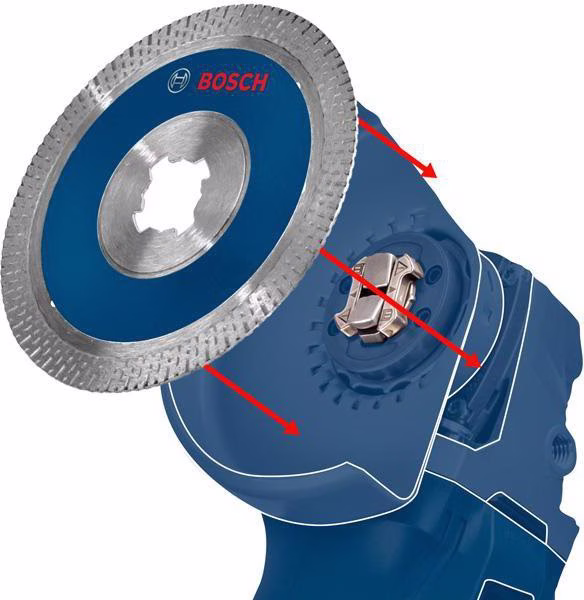 Diamanttrennscheibe Expert Diamond Metal Wheel X-LOCK D.125mm Bohr.22,23mm