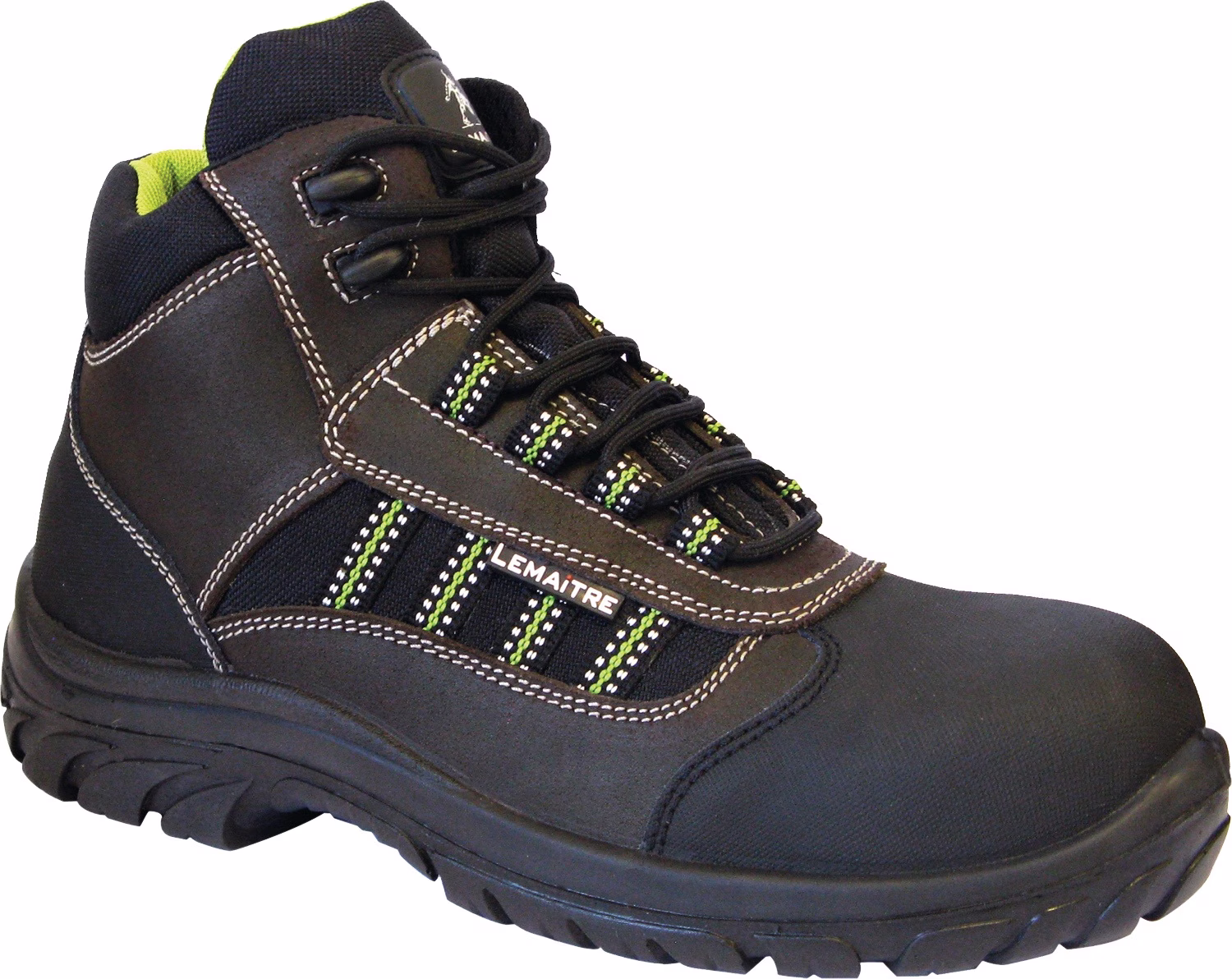 Sicherheitsstiefel Danube W.L schwarz/braun S3 SRC Leder/Textil