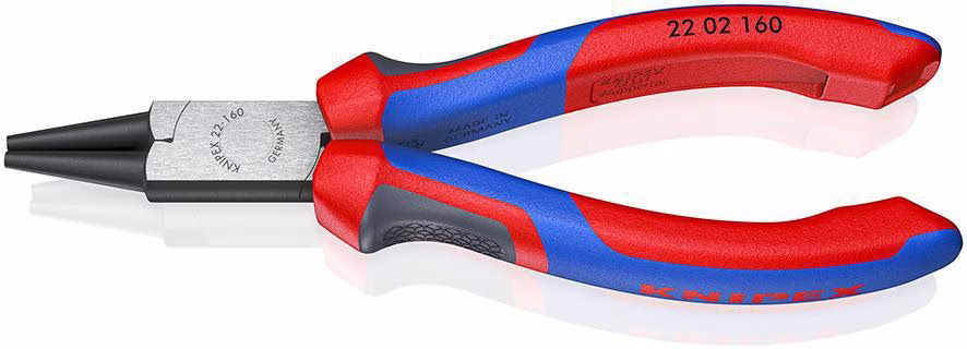 Rundzange L.160mm Kopf pol.Comfort-Griff