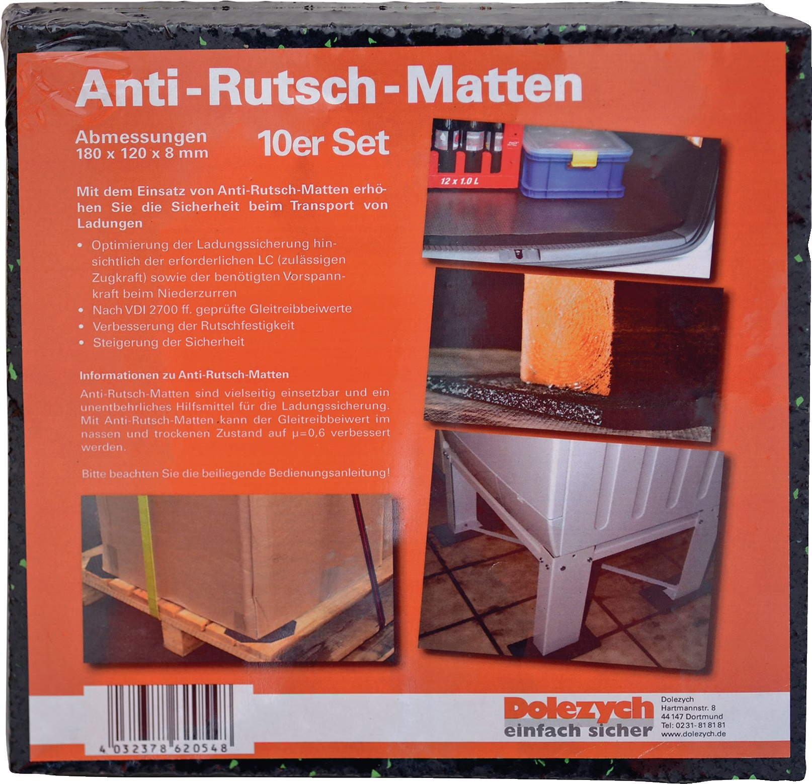 Antirutschmatte D8mm a.Granulat