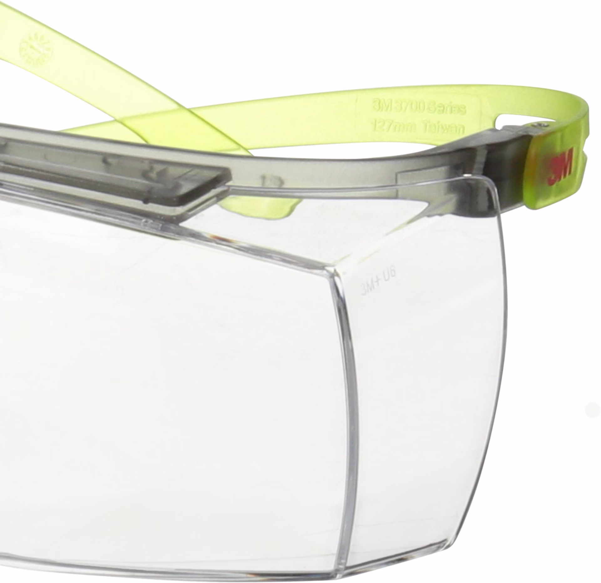 Schutzbrille SecureFit™ 3700 EN 166,EN 170 Bügel grau/lindgrün,Scheibe klar